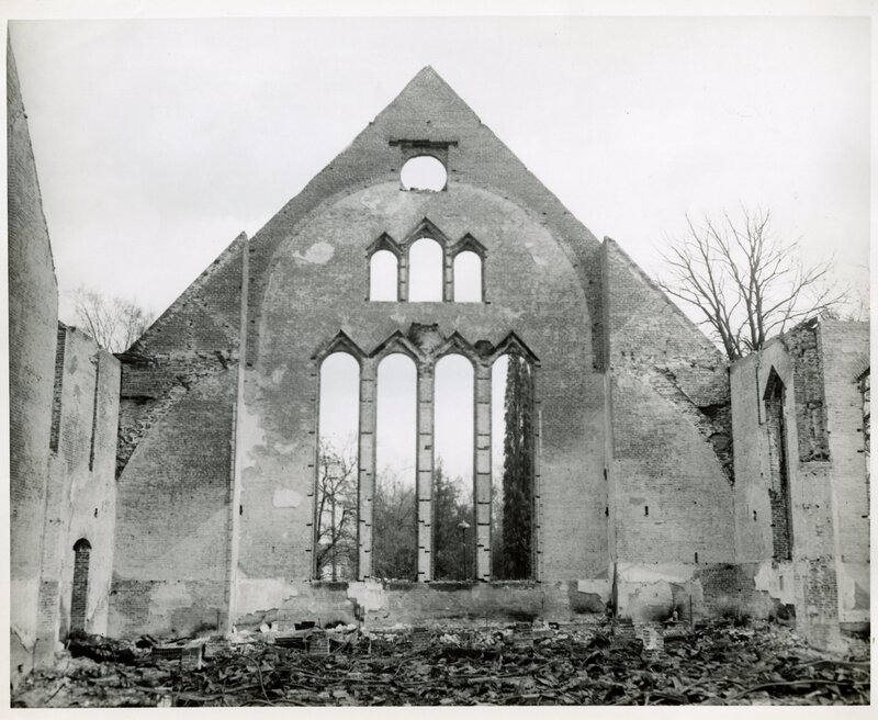 Remains of the Original Chapel building