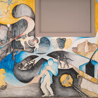 Science and Jazz Right Panel Detail