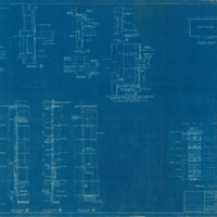 Wall Sections Miscellaneous Details for the additions and renovations for the Library building at Tuskegee Institute